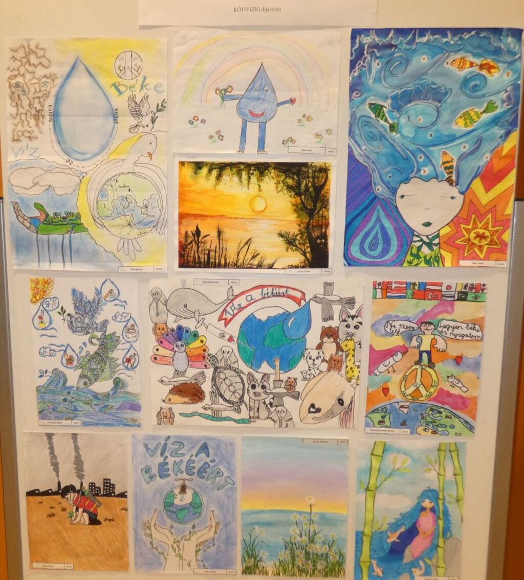 2024 Víz Világnapi díjazott rajzok