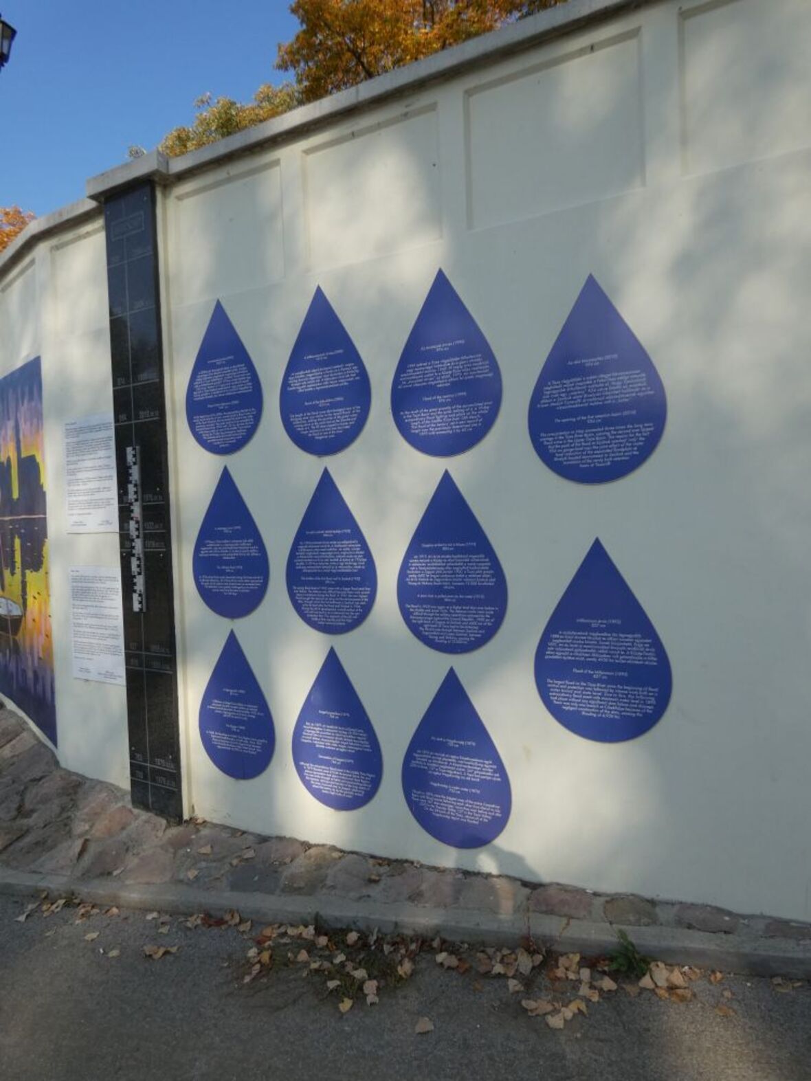 Szolnoki emlék vízmérce