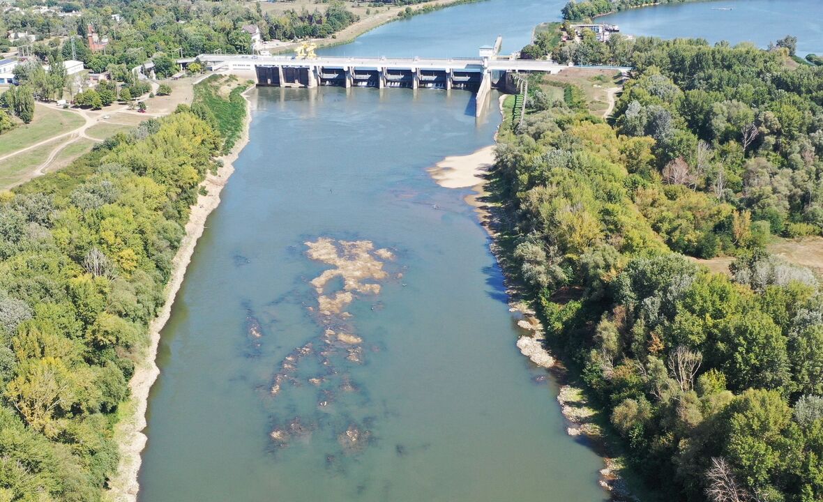 Kisköre alvíz - 340 cm