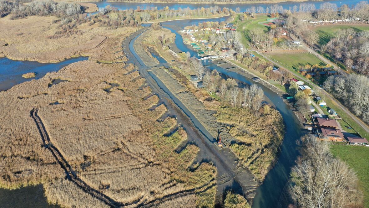 Tisza-tó téli víz