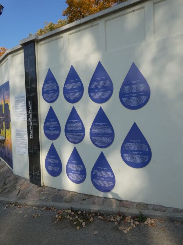 Szolnoki emlék vízmérce