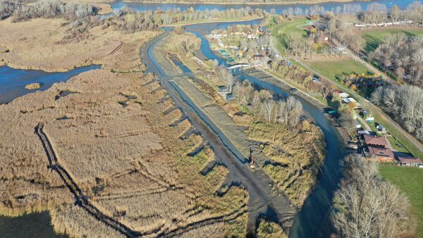 Tisza-tó téli víz