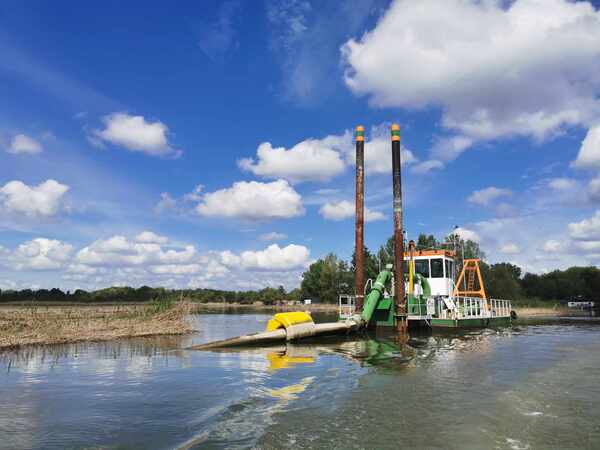 VIII. öblítő kotrás