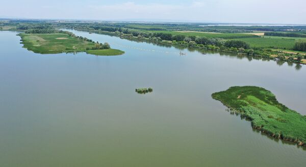 Tisza-tó 750 cm-es felvízszintnél